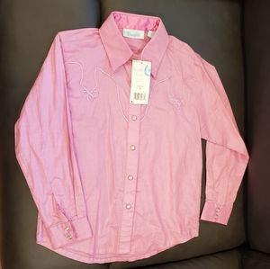 Western Flair button down top